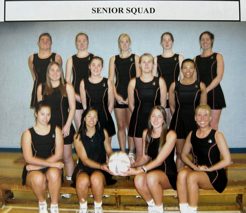 Netball Senior Squad.