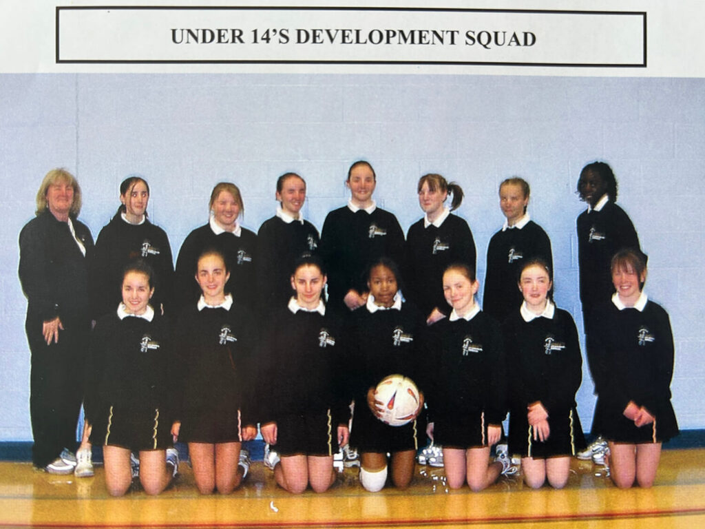 Netball Under 14 Development Squad.