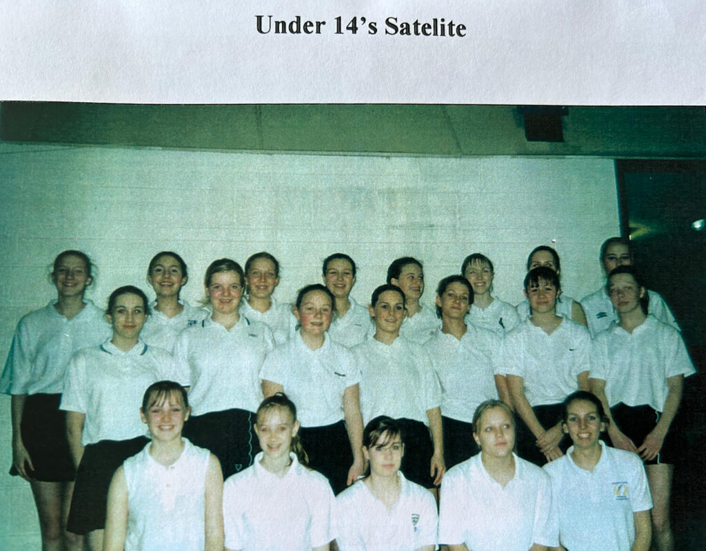 Netball Under 14 Satelite Squad.