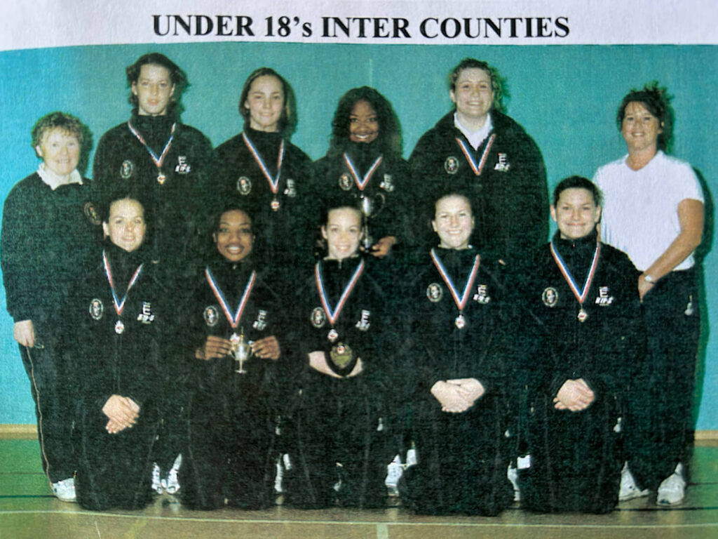 Netball Under 18s Inter Counties.