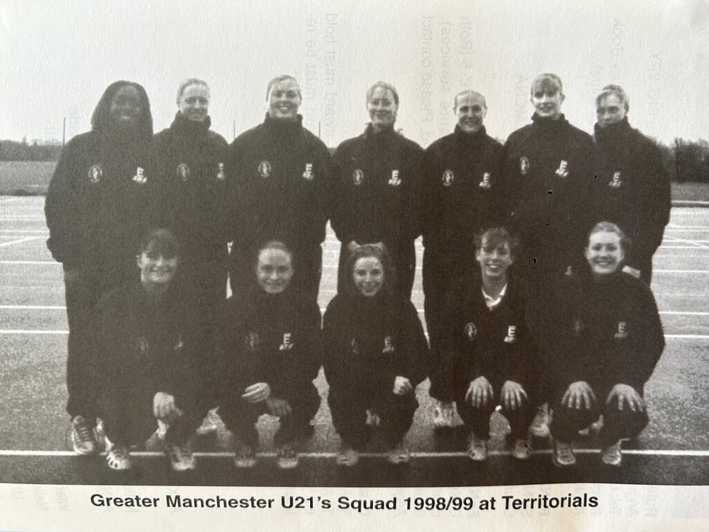 Greater Manchester U21 Squad 1998/99 at Territorials.
