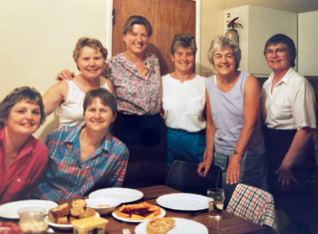 GMCNA members in the kitchen.