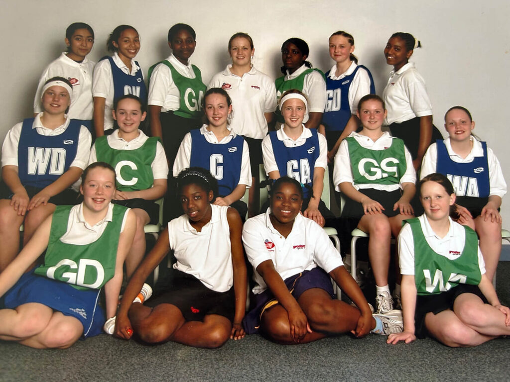 Netball squad.
