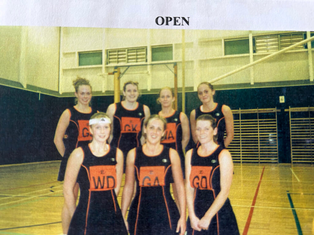 Netball Open Squad.